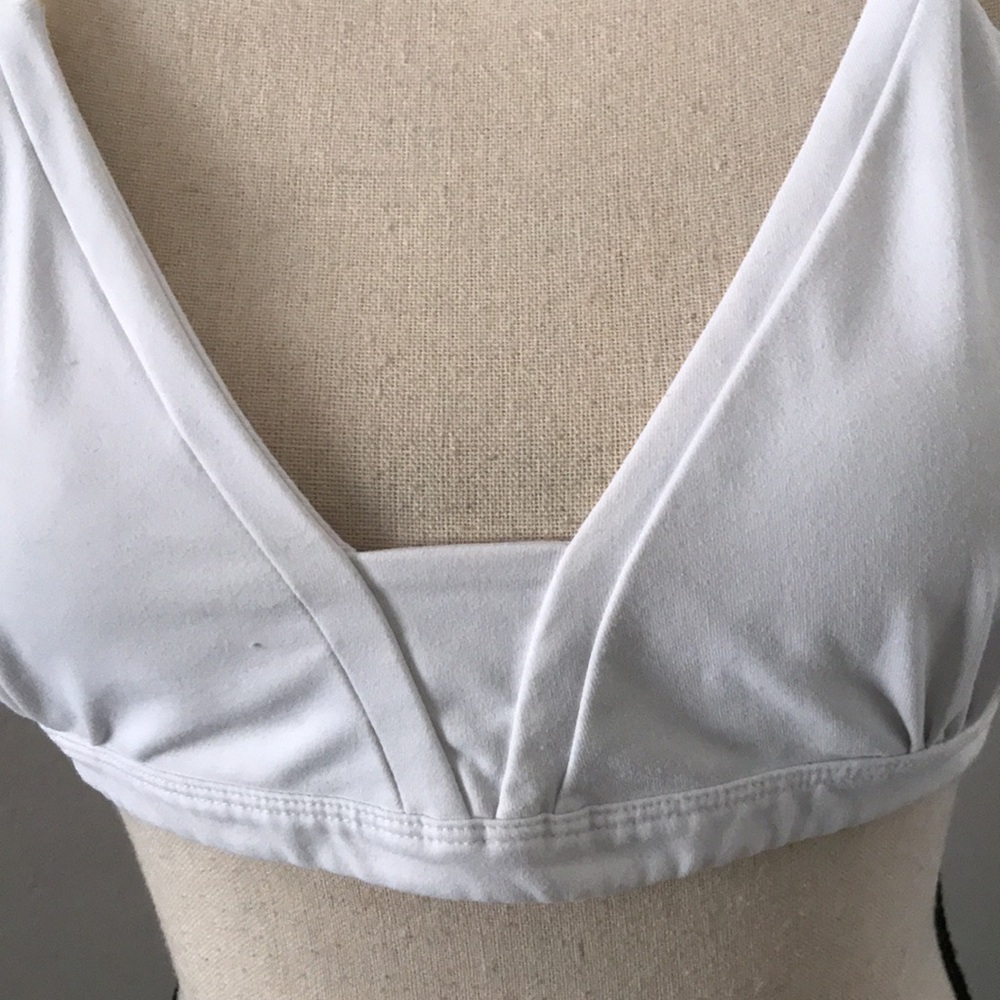 YELLOWBERRY White Women's Bralette | XL - Picture 5 of 13